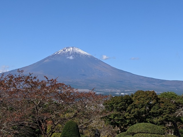 御殿場市からみた富士山